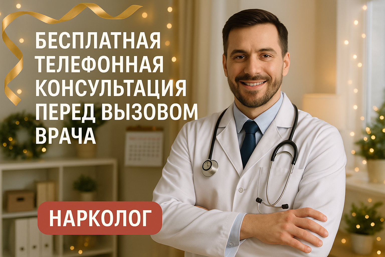 Бесплатная консультация по телефону перед вызовом врача